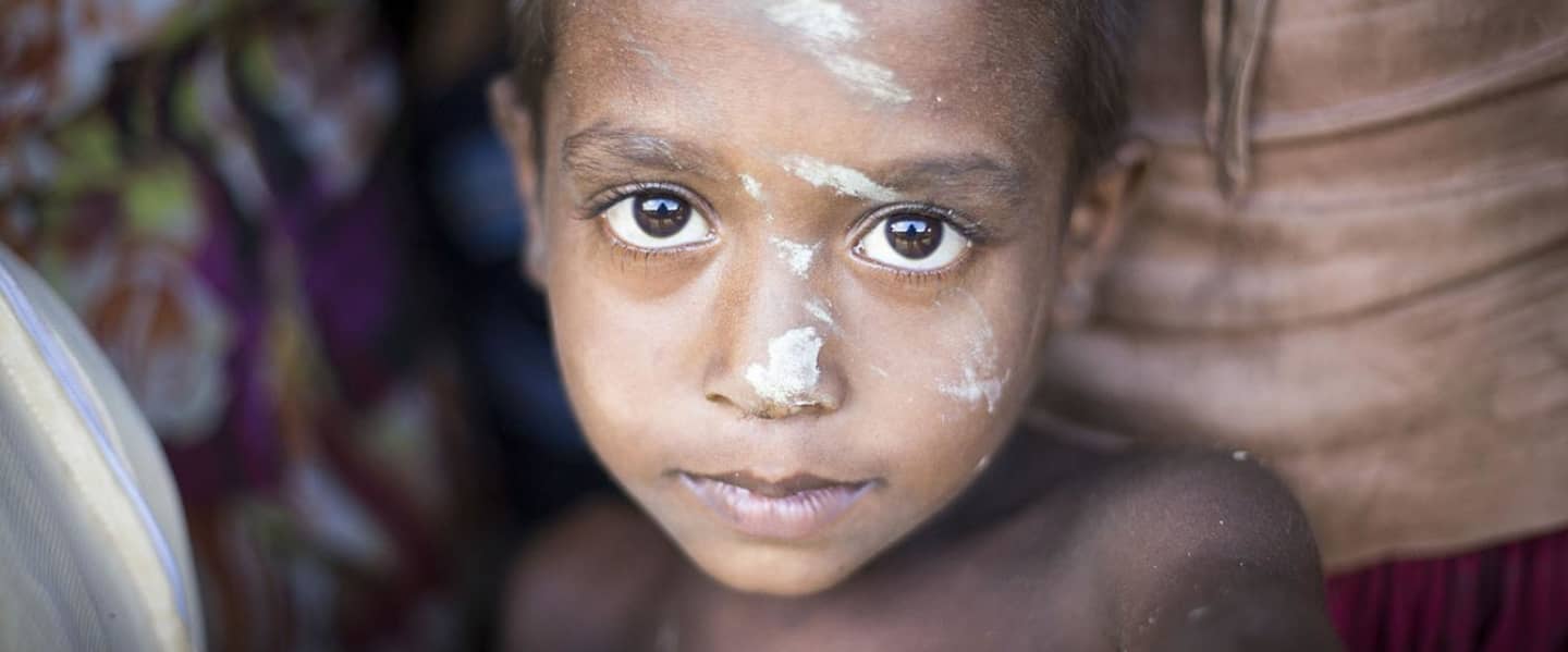 acnur rohingya child