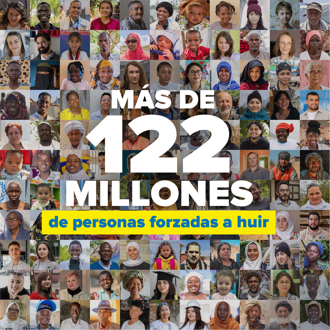 Más de 122 personas forzadas a huir