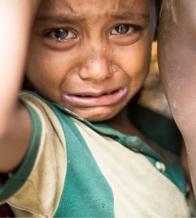 Niño rohingya