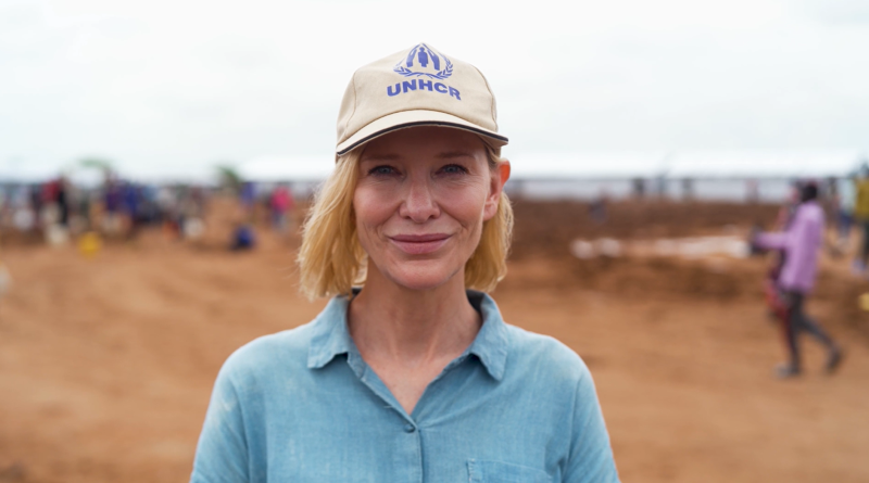 Cate Blanchett ayuda a los refugiados de Sudán Cate Blanchett ayuda a los refugiados de Sudán